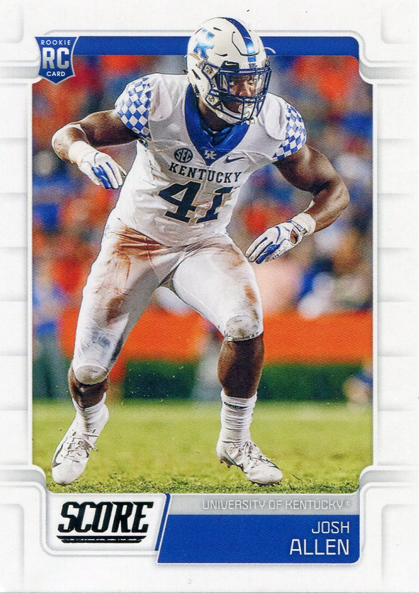 Josh Allen 2019 Panini Score Rookie Card