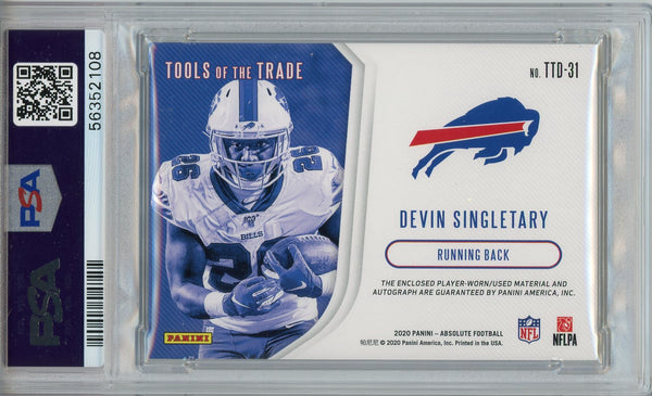 Devin Singletary Memorabilia, Autographed Devin Singletary