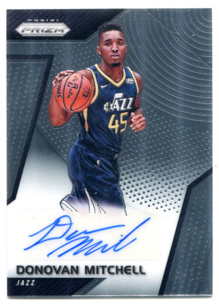 Donovan Mitchell 2017-18 Panini Prizm #RS-DM Autographed Card