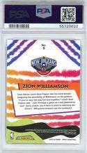 Zion Williamson 2019 Panini Hoops We Got Next Rookie Card #9 (PSA)