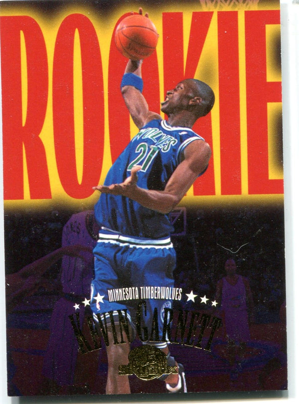 Kevin Garnett 1996 Skybox Rookie Card