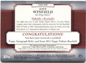 2011 Topps Tribute Dave Winfield Auto Bat Card 33/75