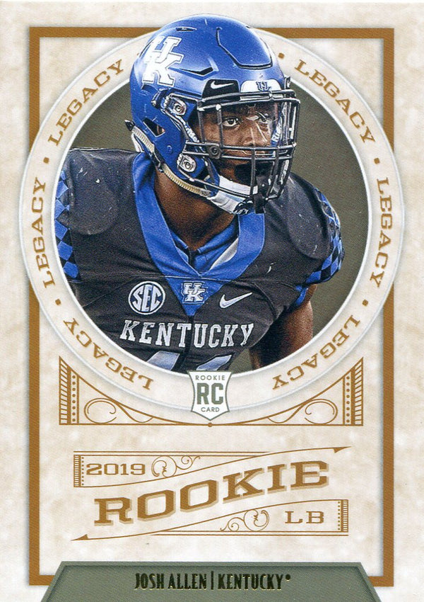 Josh Allen 2019 Panini Legacy Rookie Card