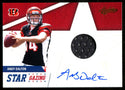 Andy Dalton 2011 Player Worn/Autographed Card #41/49