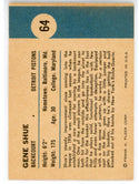 Gene Shue 1961 Fleer Card #64