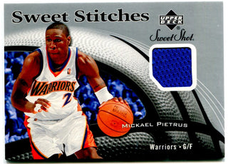 Sweet Stitches Mickael Pietrus Upper Deck Authentic Jersey Card 2006 #SS-MP
