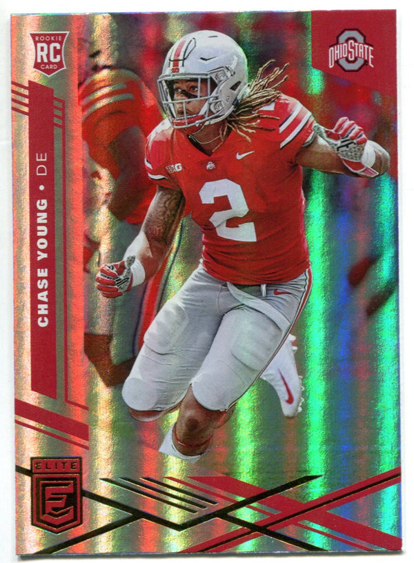 Chase Young 2020 Panini Chronicles Draft Picks Elite Rookie Card