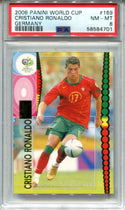 Cristiano Ronaldo 2006 Panini World Cup Germany #169 PSA NM-MT 8 Card