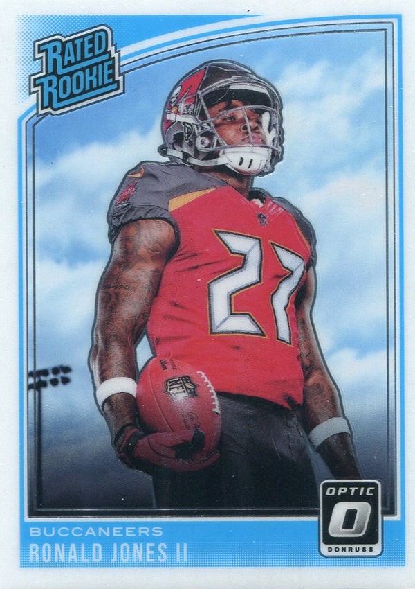 Ronald Jones II 2018 Panini Donruss Optic Rookie Card