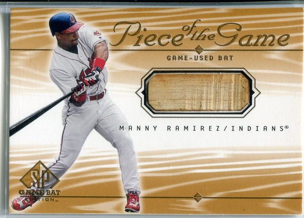 Manny Ramirez 2000 Upper Deck Sp Bat Card