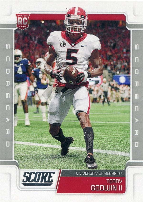 Terry Godwin II 2019 Panini Score Scorecard Rookie Card