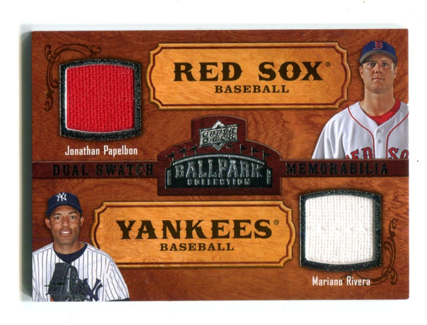 Mariano Rivera/Jonathan Papelbon 2008 Upper Deck Ballpark Collection #152 Card
