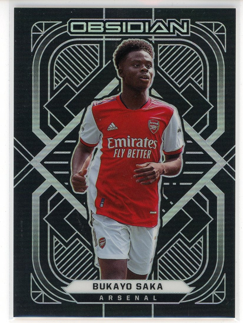 PANINI obsidian BUKAYO SAKA PSA10 ブカヨ サカ Bukayo Saka 2021-22 Panini Obsidian Soccer Card #108 | Hollywood