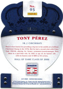 Tony Perez Panini Hall of Fame Crown Royal 2015 #95