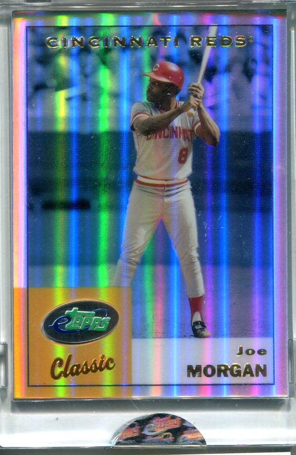 Joe Morgan 2002 Topps Classic Unsigned Sealed Card