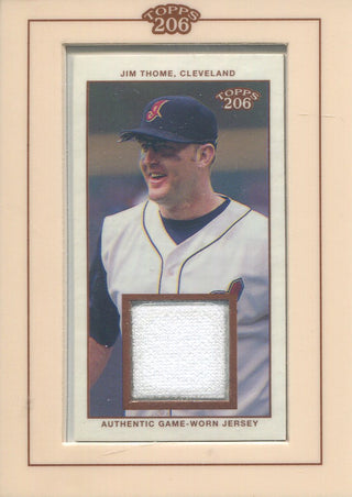 Jim Thome 2002 Topps Jersey Card