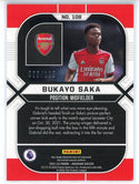 Bukayo Saka 2021-22 Panini Obsidian Soccer Card #108