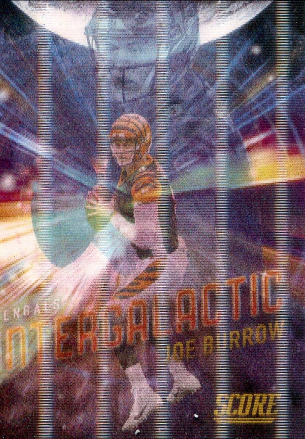 Joe Burrow 2021 Panini Score Card