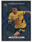 Ki-Jana Hoever 2021-22 Panini Obsidian Soccer Rookie Card #80