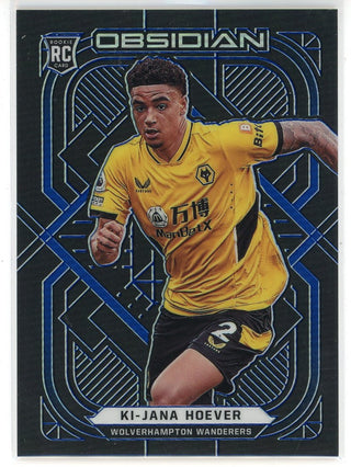 Ki-Jana Hoever 2021-22 Panini Obsidian Soccer Rookie Card #80