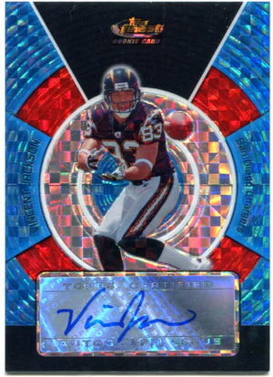 Vincent Jackson Topps Finest 2005 Auto 122/150