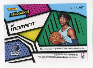 Ja Morant 2019-20 Panini Revolution #RAJMT Autographed Card