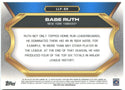 Babe Ruth 2013 Topps Commemorative Pin AL Home Run Leader Card #LLP-BR