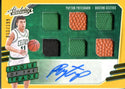 Payton Pritchard 2020 Panini Absolute Autographed Tools Of The Trade Rookie Card 11/199 #TT6-PPR
