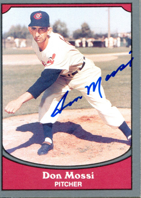 Don Mossi Autographed 1990 Pacific Card #95