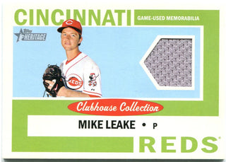 Mike Leake Topps Heritage Clubhouse Collection Jersey Card