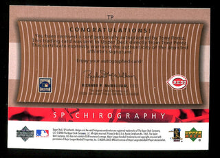 Tony Perez 2003 Upper Deck Chirography Autographed Card