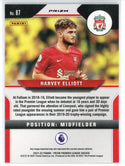 Harvey Elliott 2021-22 Panini Prizm Premier League Green Rookie Card #87