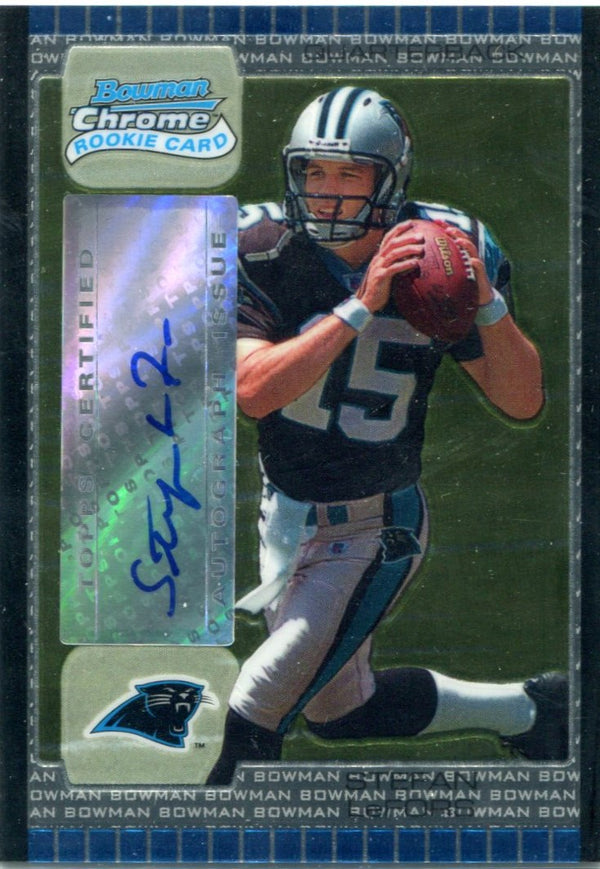 Stefan LeFors 2005 Bowman Chrome Autographed Rookie Card