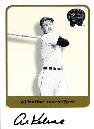 Al Kaline Autographed 2001 Fleer Card