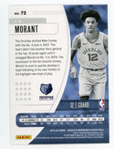 Ja Morant 2019-20 Panini Absolute Memorabilia #72 RC