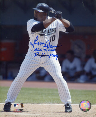 Lenny Harris Autographed 8x10 Photo