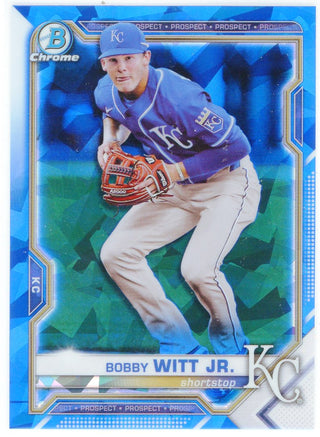Bobby Witt Jr. 2021 Bowman Chrome Sapphire Card #BCP-193