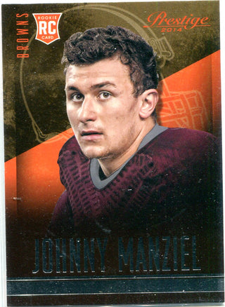 Johnny Manziel 2014 Panini Prestige Unsigned Rookie Card