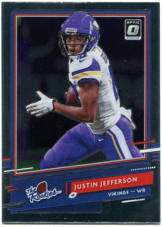 Justin Jefferson Donruss Optic The Rookies 2020 Rookie Card