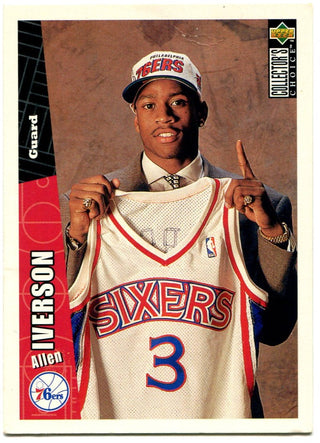 Allen Iverson 1996 Upper Deck Rookie Card