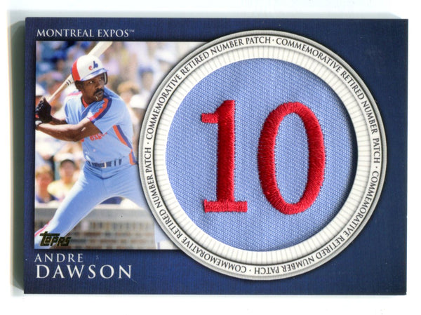 Andre Dawson 2012 Topps Commemorative Patch Card #RNAD