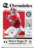 Henry Ruggs III 2020 Panini Chronicles Draft Picks Rookie Card