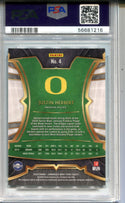 Justin Herbert 2020 Panini Chronicles DP Select #4 PSA Mint 9 Card