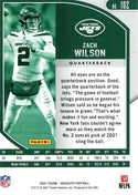 Zach Wilson 2021 Panini Absolute Rookie Card