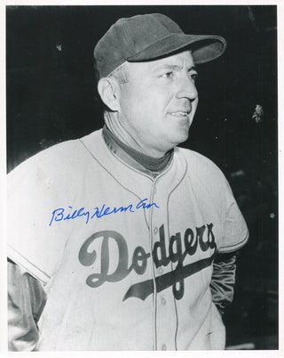 Billy Herman Autographed 8x10 Photo