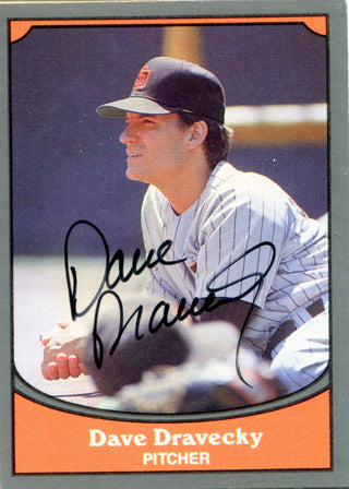 Dave Dravecky Autographed 1990 Pacific Card