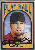 Jeff Bagwell Autographed 2004 Upper Deck Play Ball Card (JSA)