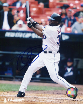Cliff Floyd Autographed New York Mets 8x10 Photo