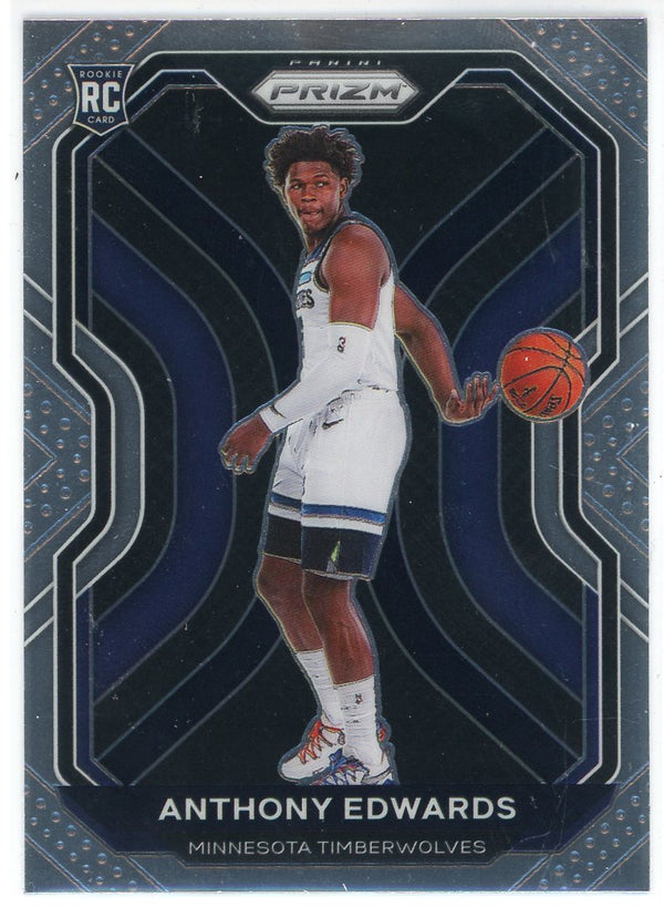 Anthony Edwards 2020-21 Panini Prizm Rookie Card #258