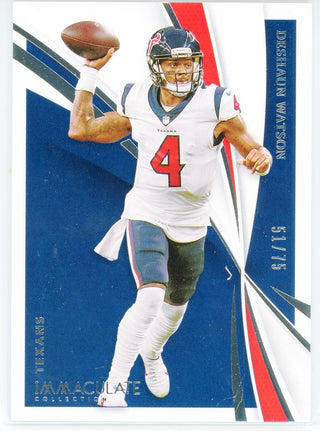 Deshaun Watson 2021 Panini Immaculate Collection Card #28